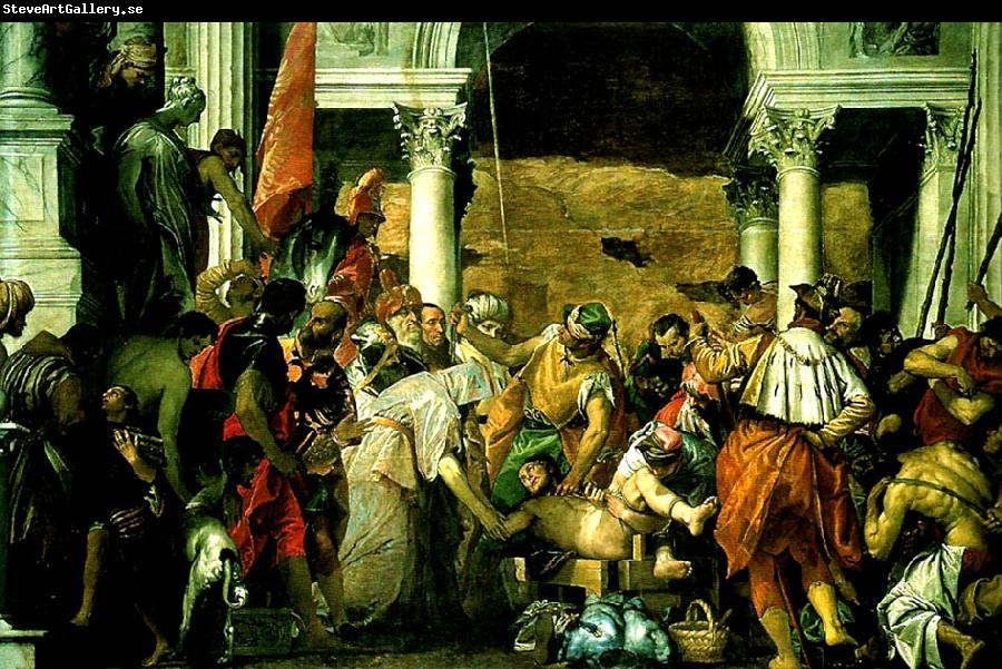 Paolo  Veronese martyrdom of st. sebastian